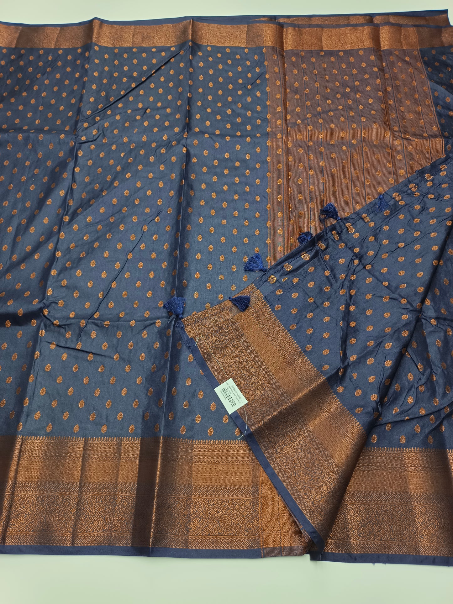 FANCY TUSSER SILK SAREE