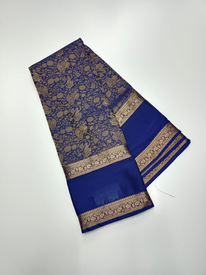 SEMI CREPE SILK SAREE