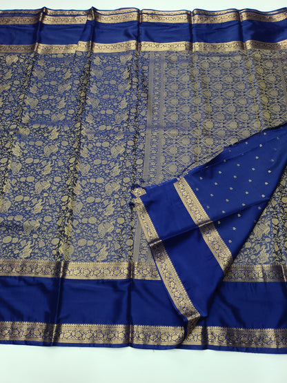 SEMI CREPE SILK SAREE