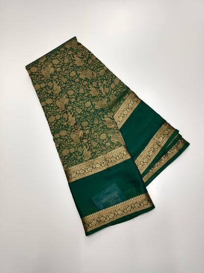 SEMI CREPE SILK SAREE