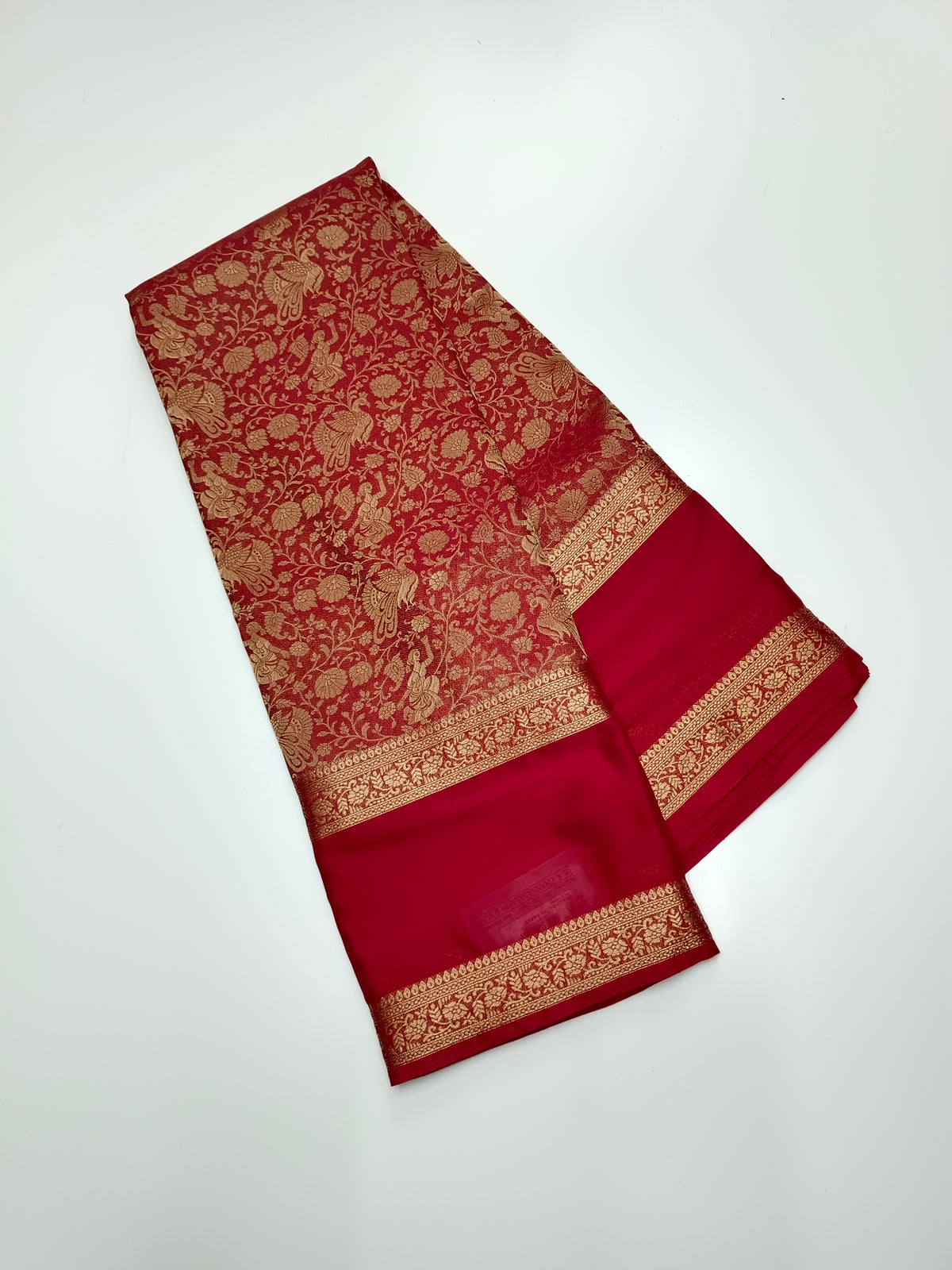 SEMI CREPE SILK SAREE