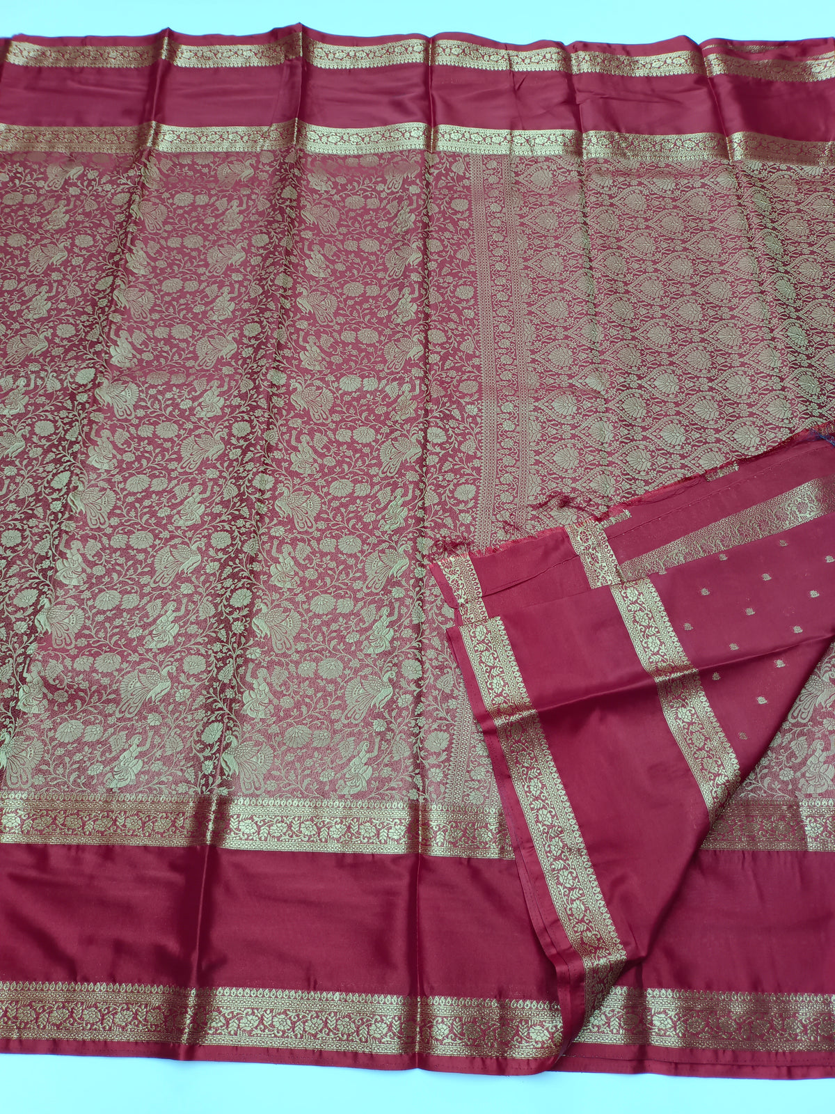 SEMI CREPE SILK SAREE
