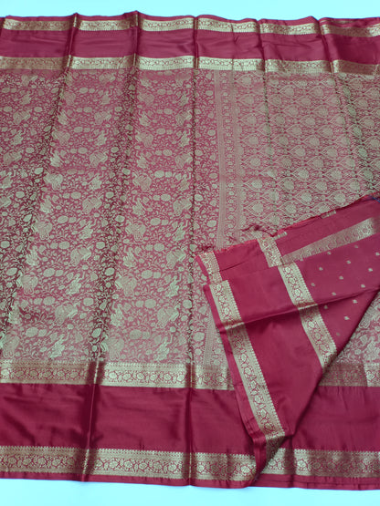 SEMI CREPE SILK SAREE