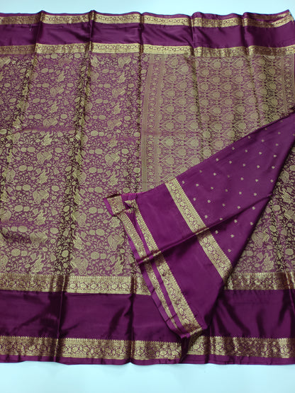 SEMI CREPE SILK SAREE