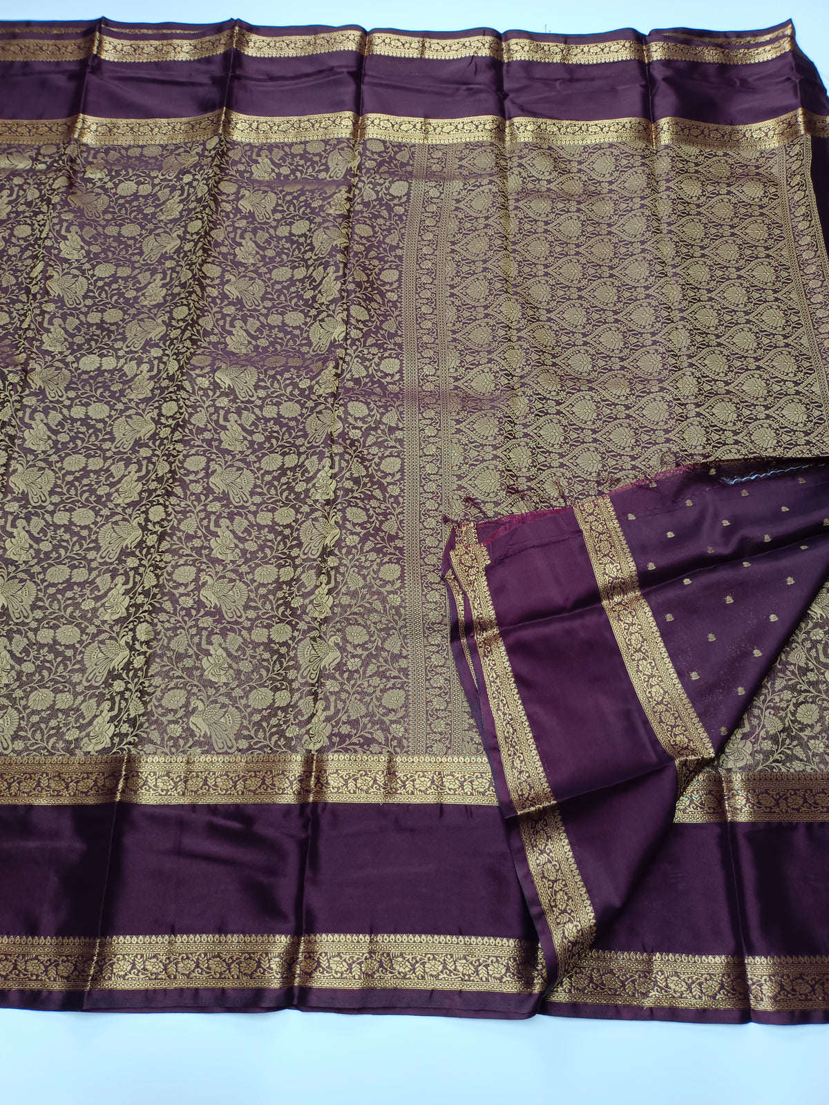 SEMI CREPE SILK SAREE