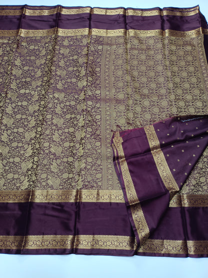 SEMI CREPE SILK SAREE