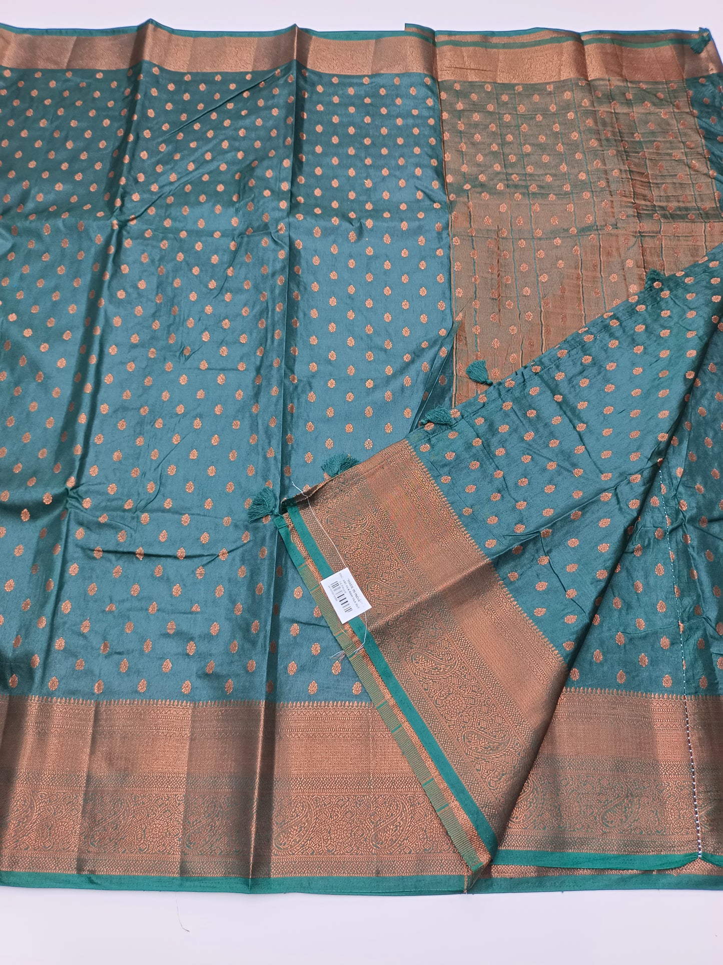 FANCY TUSSER SILK SAREE