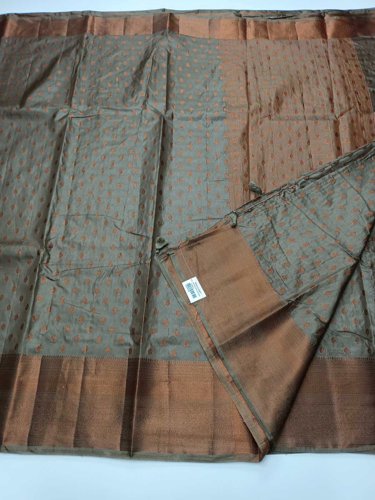 FANCY TUSSER SILK SAREE