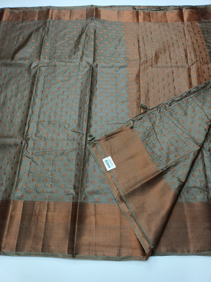 FANCY TUSSER SILK SAREE