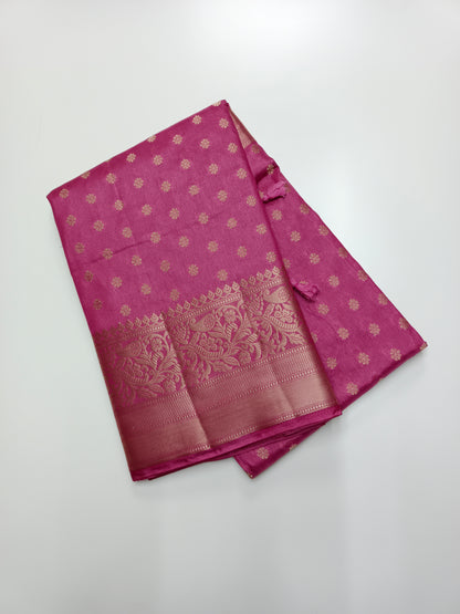 FANCY TUSSER SILK SAREE