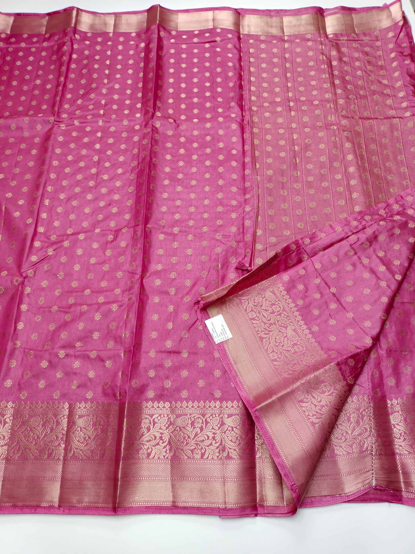 FANCY TUSSER SILK SAREE