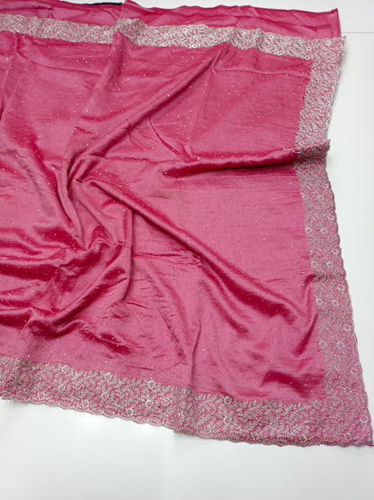 FANCY WORK SAREE