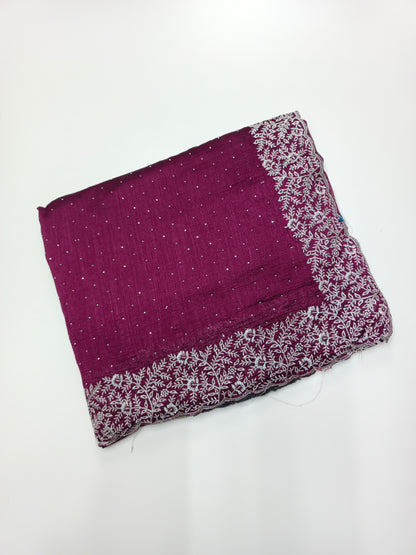 FANCY WORK SAREE