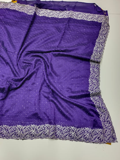 FANCY WORK SAREE