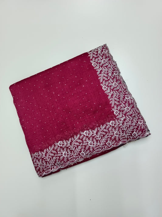 FANCY WORK SAREE