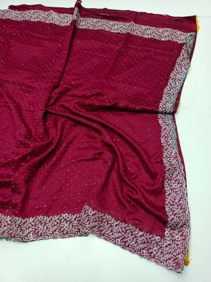 FANCY WORK SAREE