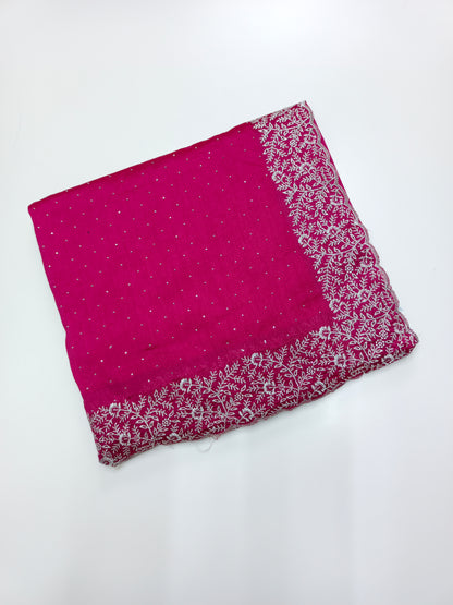 FANCY WORK SAREE