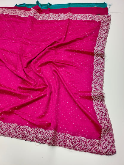 FANCY WORK SAREE
