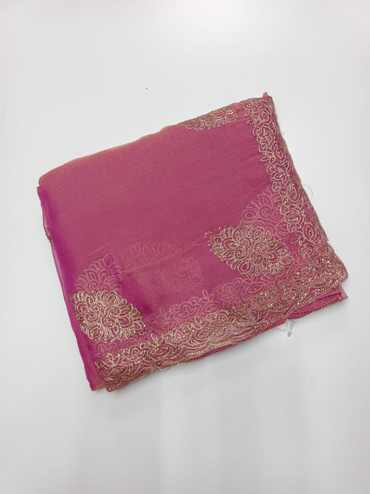 FANCY WORK SAREE