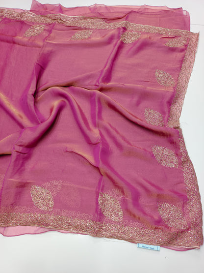 FANCY WORK SAREE