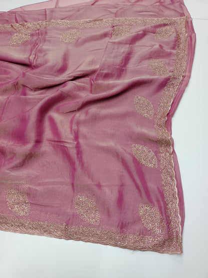FANCY WORK SAREE
