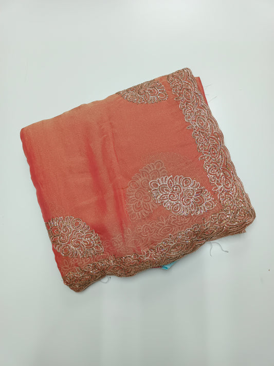 FANCY WORK SAREE