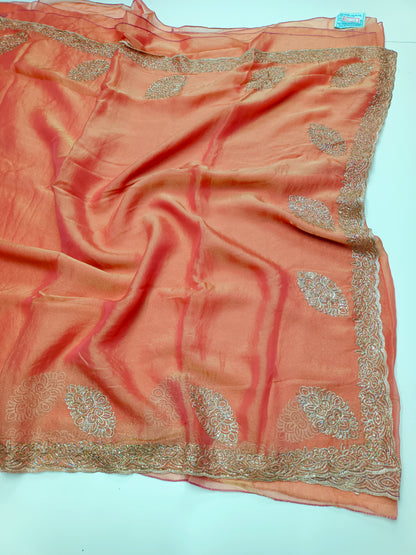 FANCY WORK SAREE