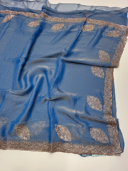 FANCY WORK SAREE
