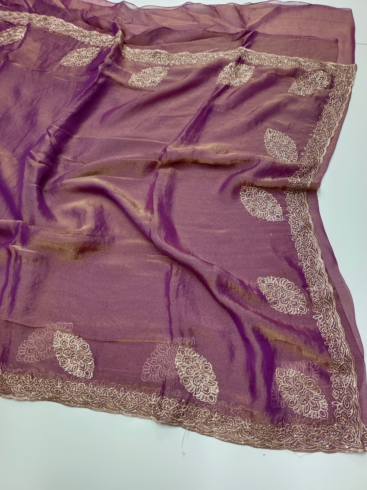 FANCY WORK SAREE