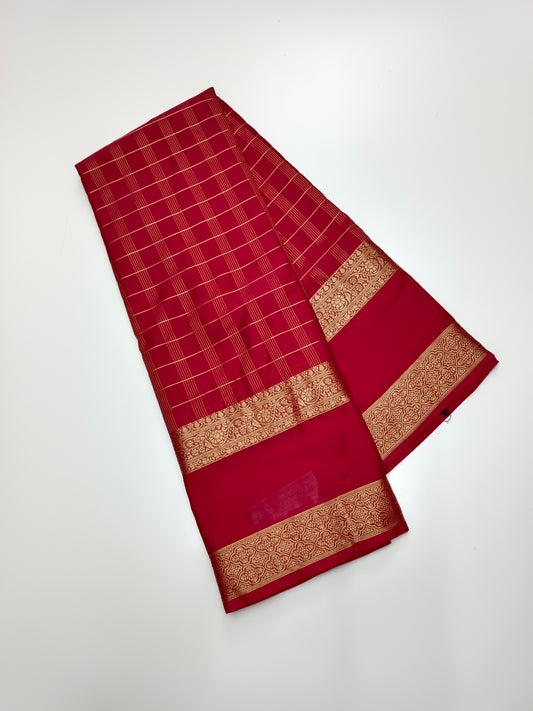 SEMI CREPE SILK SAREE