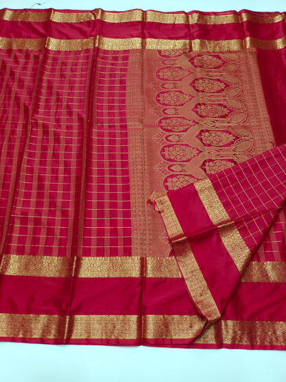 SEMI CREPE SILK SAREE