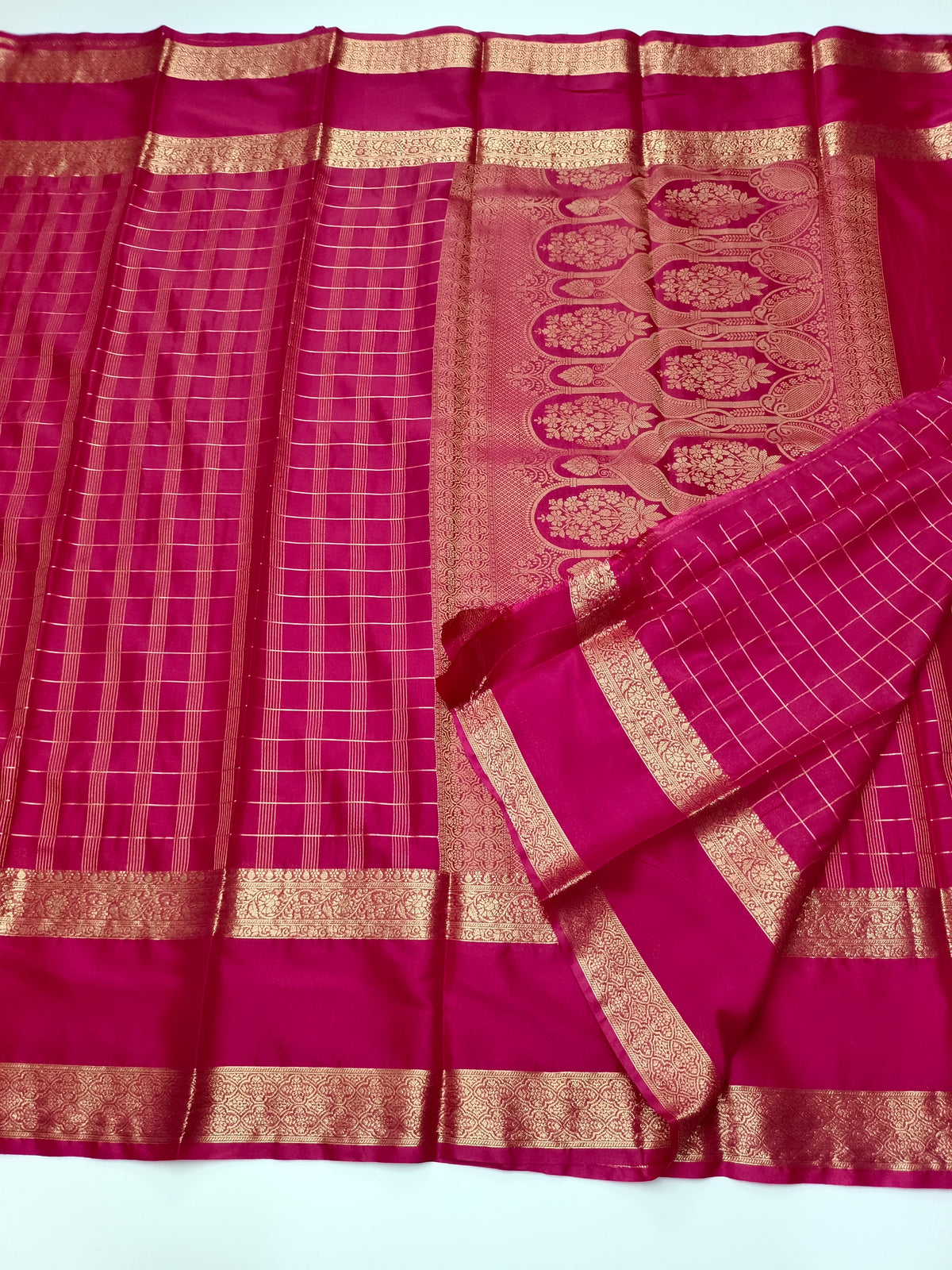 SEMI CREPE SILK SAREE