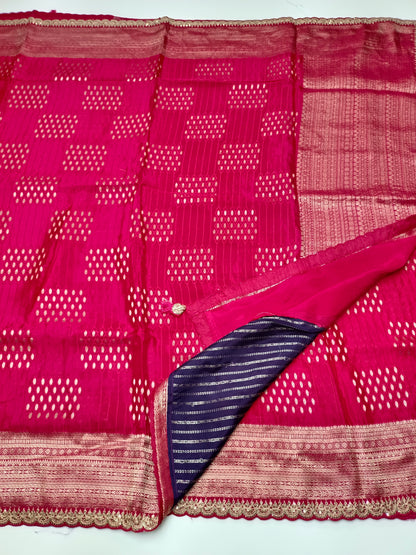 FANCY VISCOSE SILK SAREE