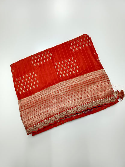FANCY VISCOSE SILK SAREE