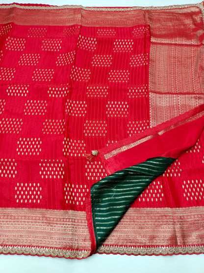 FANCY VISCOSE SILK SAREE