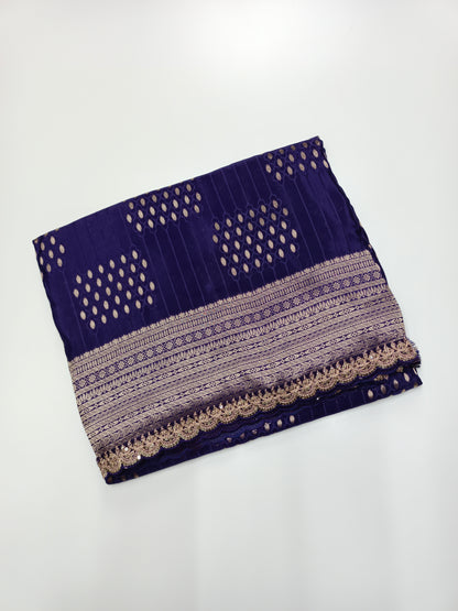 FANCY VISCOSE SILK SAREE
