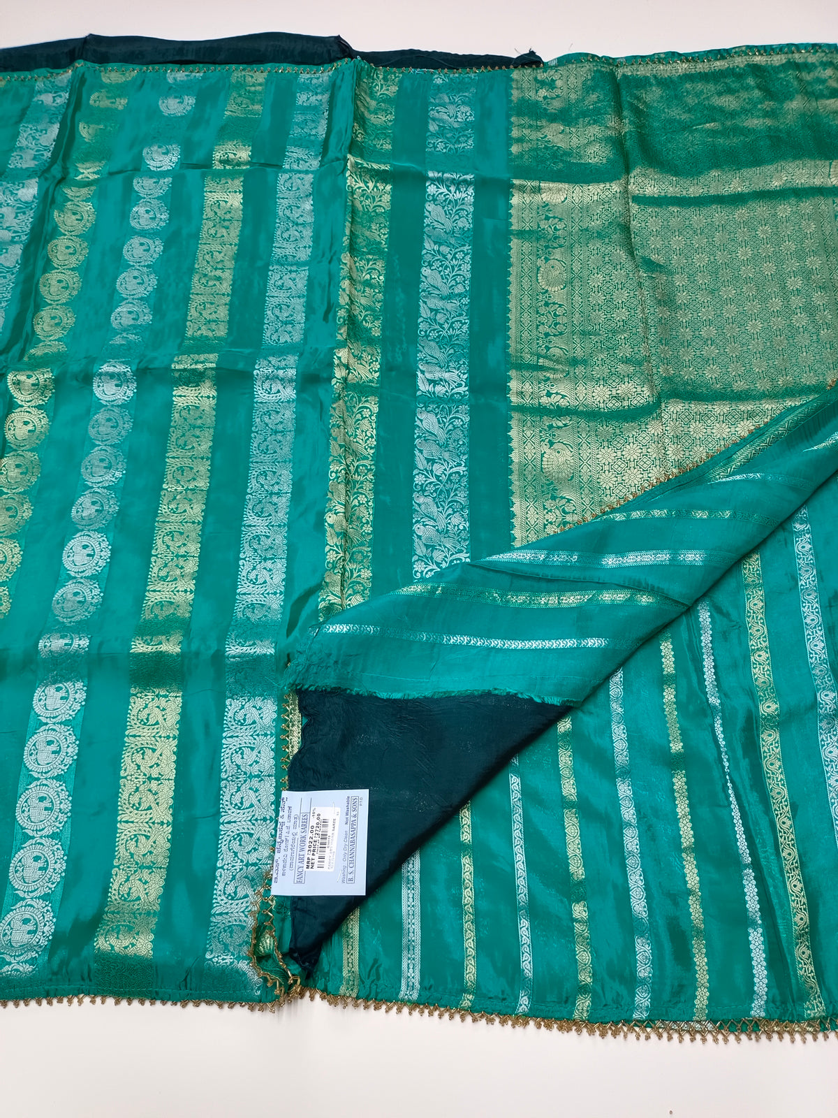 FANCY CUTDANA WORK SAREE