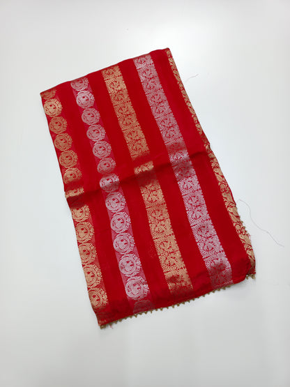 FANCY CUTDANA WORK SAREE