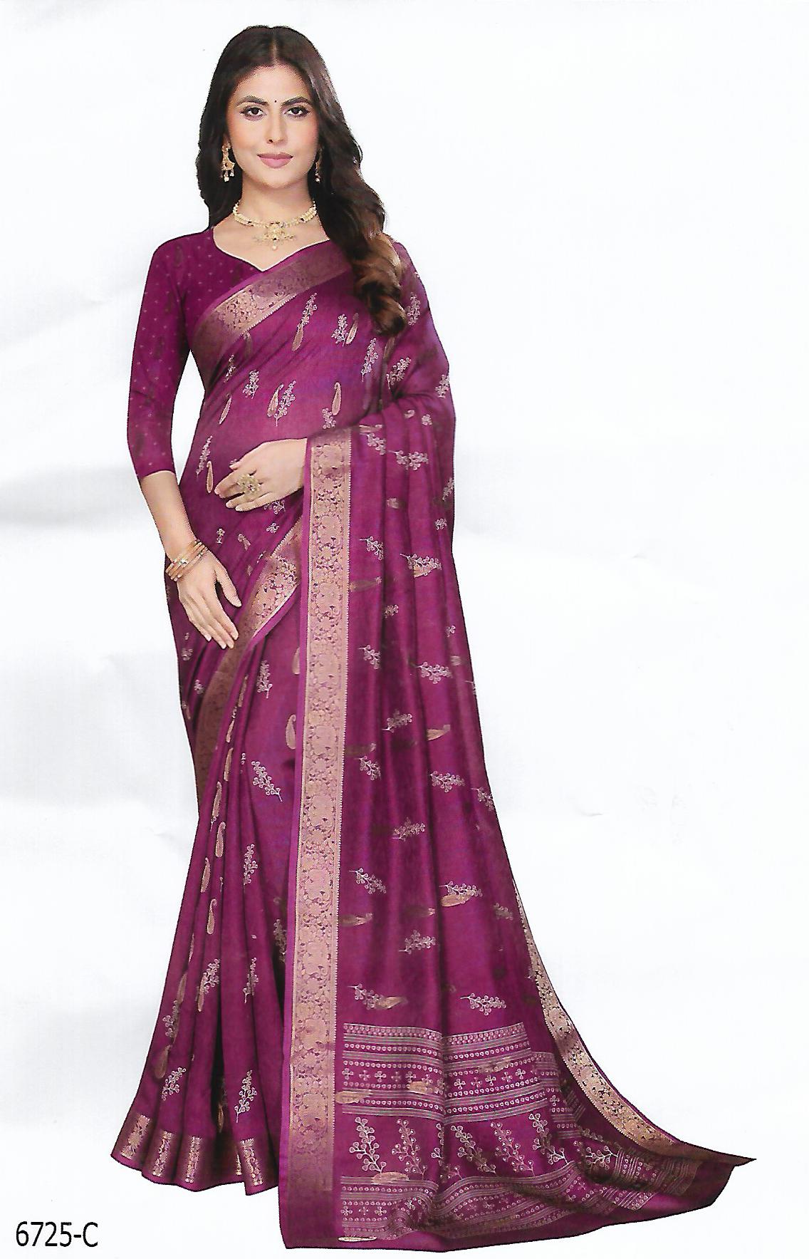 FANCY SYNTHETIC SAREE