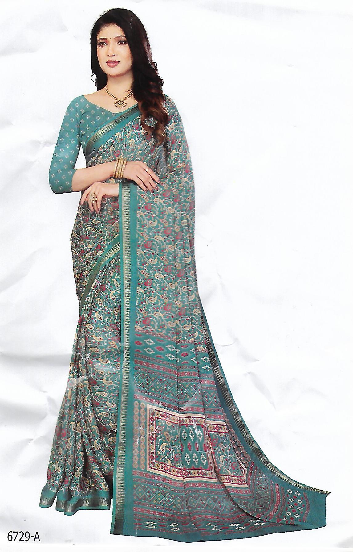 FANCY SYNTHETIC SAREE