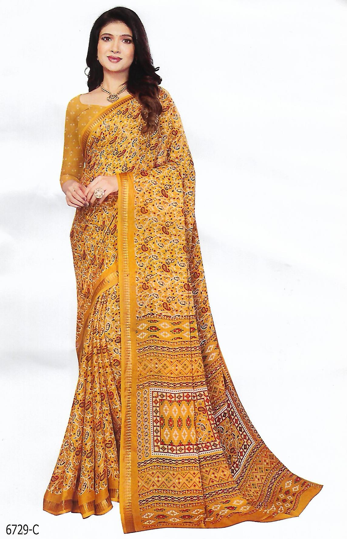 FANCY SYNTHETIC SAREE