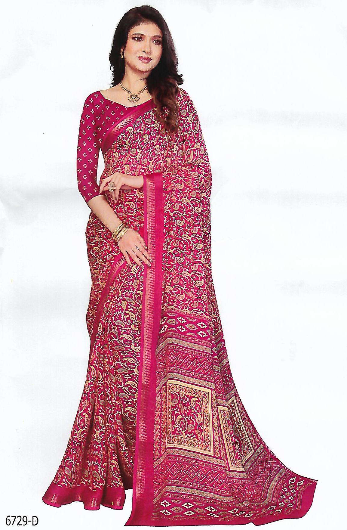 FANCY SYNTHETIC SAREE