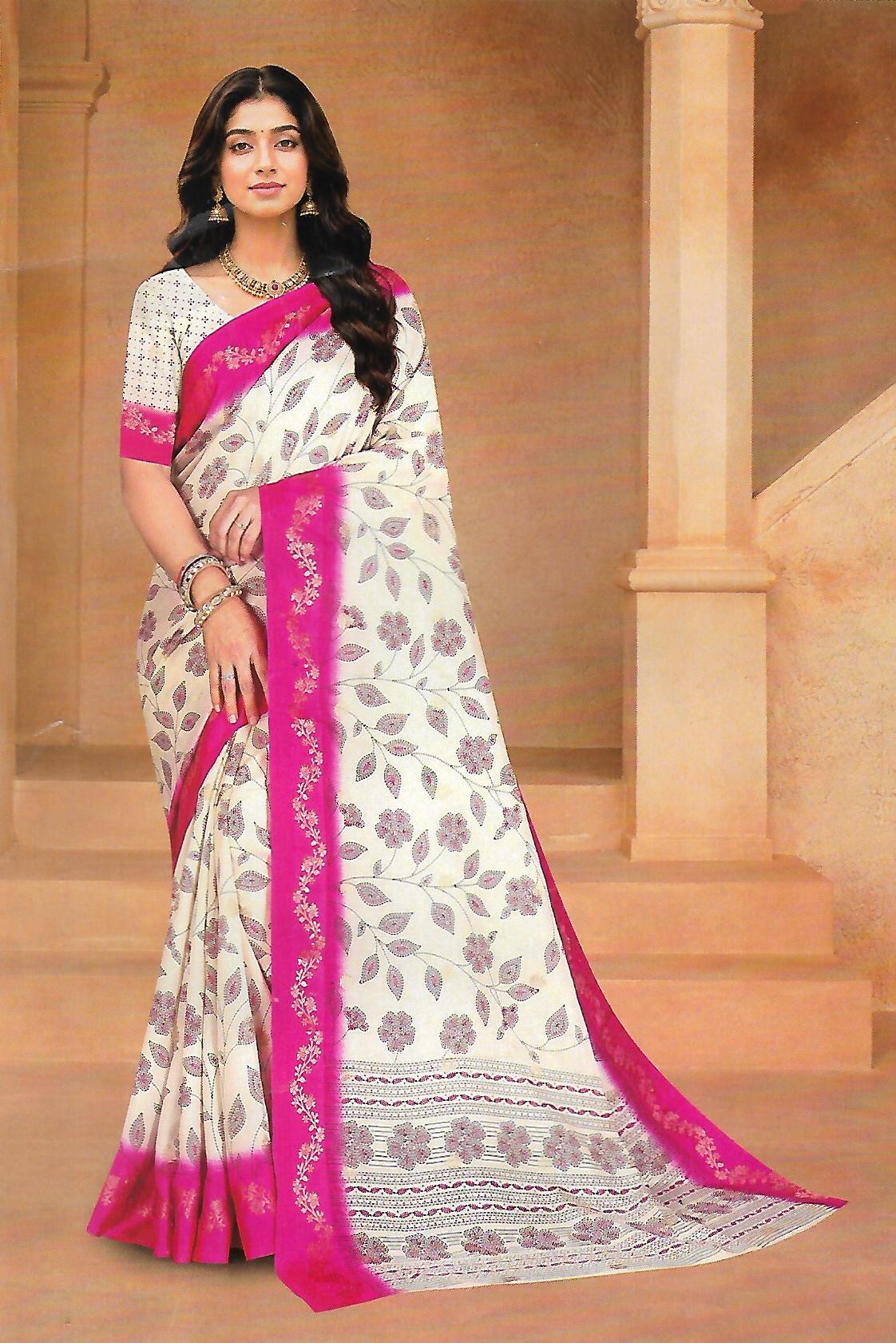 FANCY SYNTHETIC SAREE