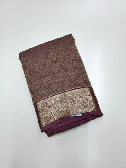 FANCY CRUSH CHIFFON SAREE