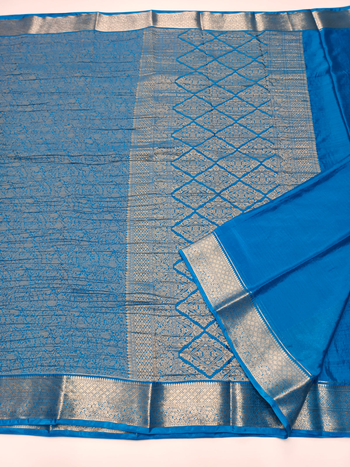 FANCY CRUSH CHIFFON SAREE