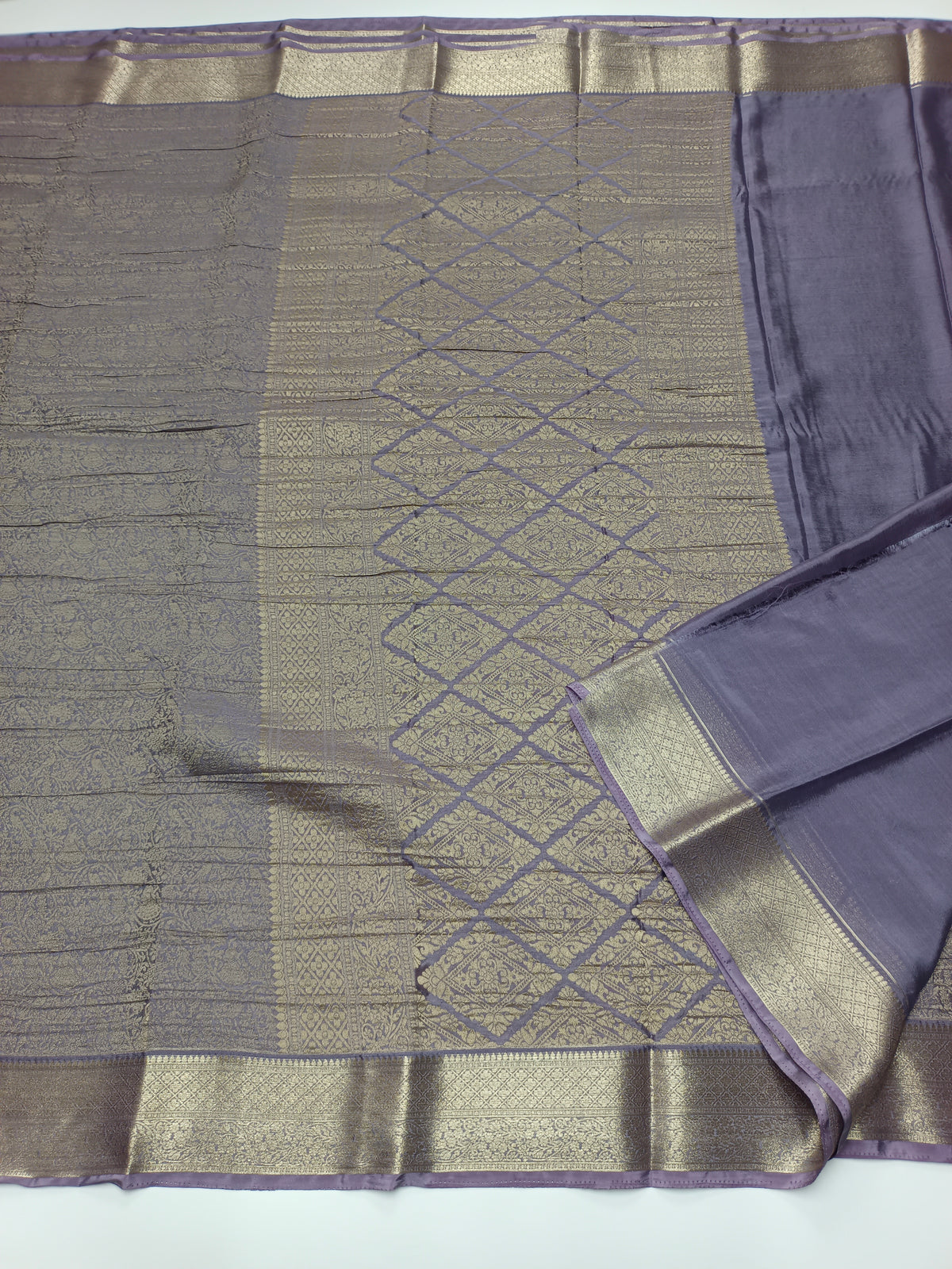 FANCY CRUSH CHIFFON SAREE
