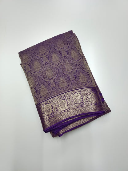 FANCY CRUSH CHIFFON SAREE