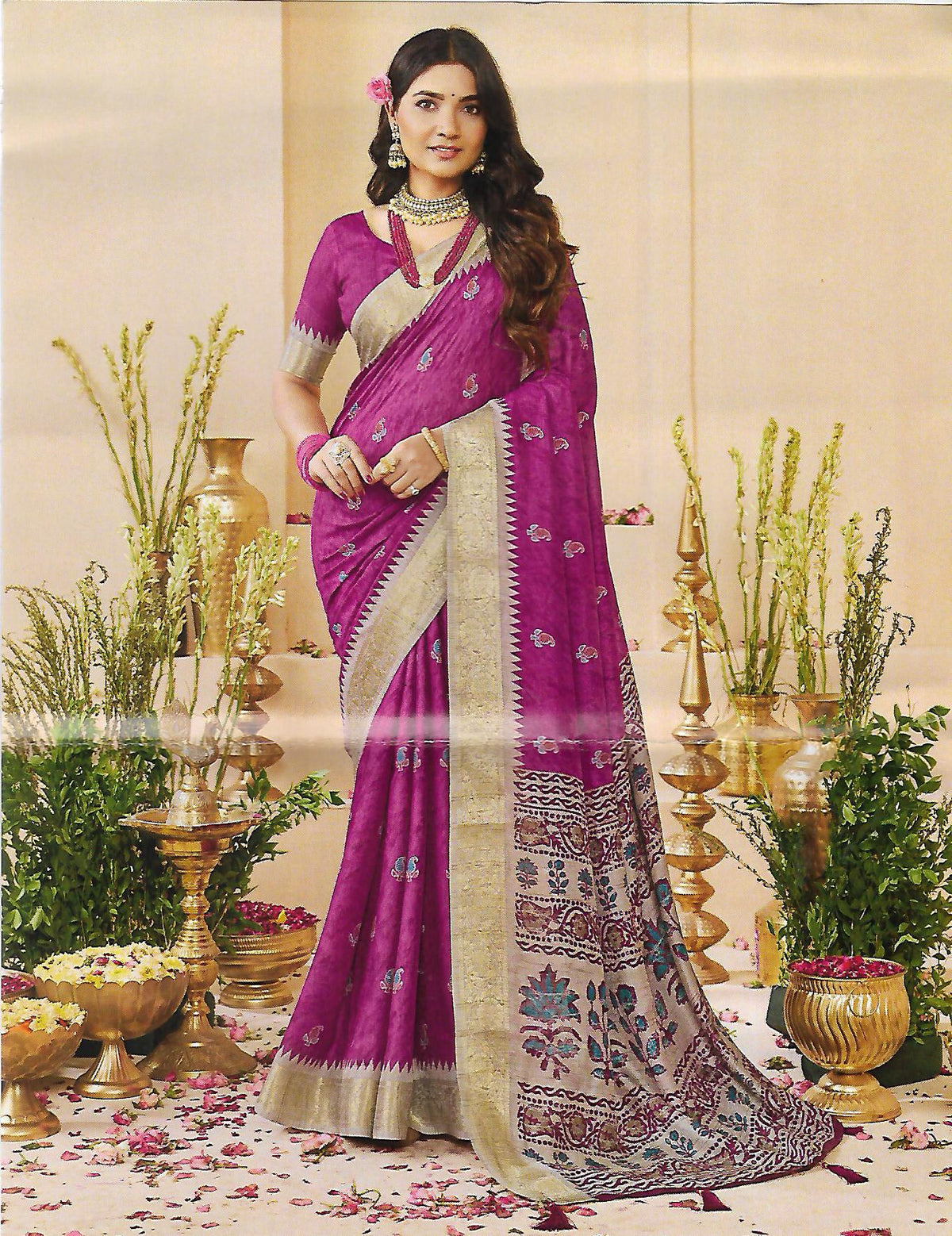 FANCY DOLA SILK SAREE