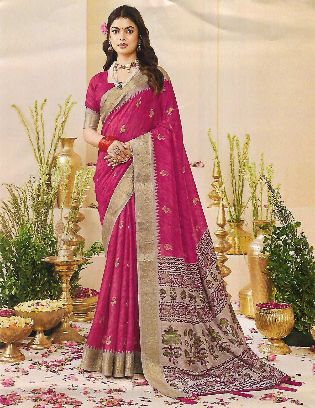 FANCY DOLA SILK SAREE