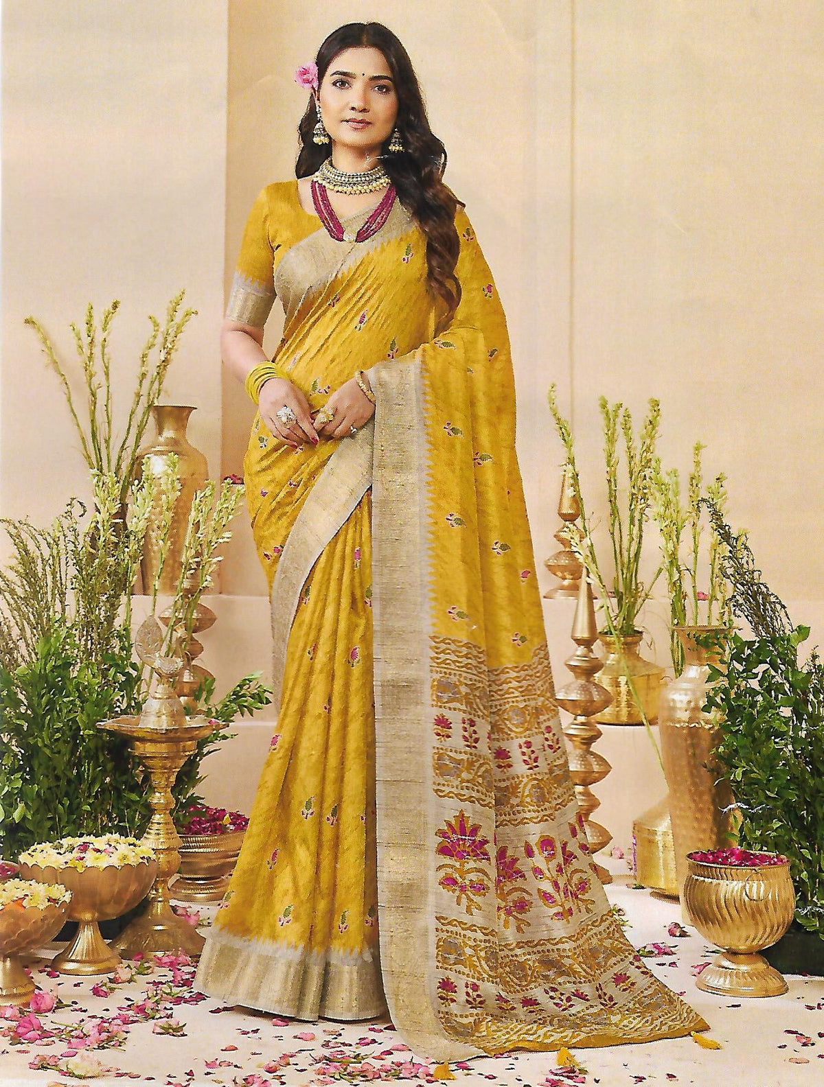 FANCY DOLA SILK SAREE